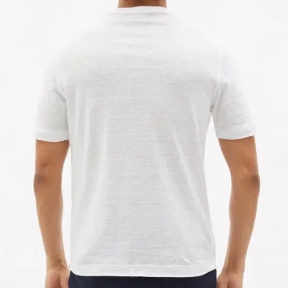 Thom Sweeney linen jersey Tshirt medium size - Picture 3 of 10